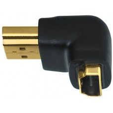 Wireworld HDMI Male to Female right angle adapteris Wireworld HDMI Male to Female right angle adapteris