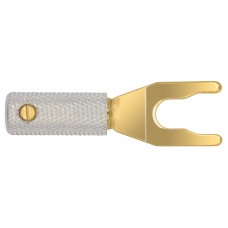 Wireworld Uni-term Gold Spades with Sockets SPDGUTM Hi-End Konektors Wireworld Uni-term Gold Spades with Sockets SPDGUTM Hi-End Konektors